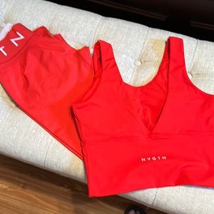 NVGTN leggings set S Red/ White